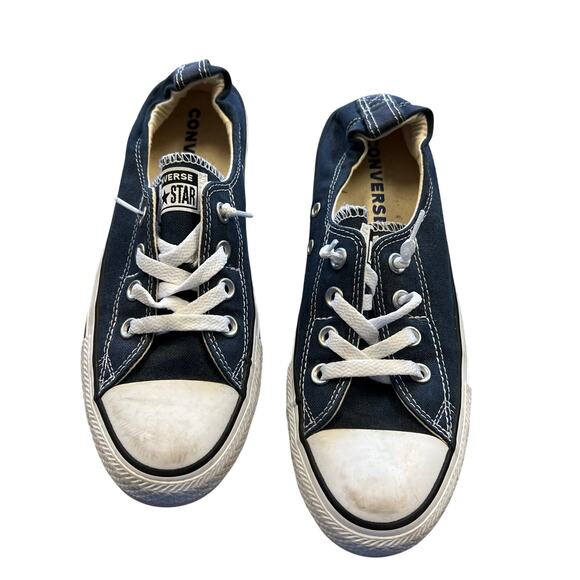Converse Women's Shoreline Blue Classic Slip On Chuck Taylor Sneakers Size 8.5 - Picture 1 of 4